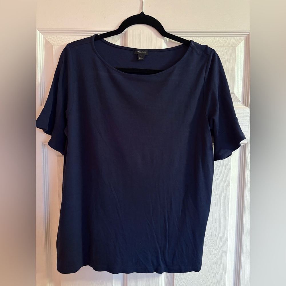 Ann Taylor Midnight Blue Blouse